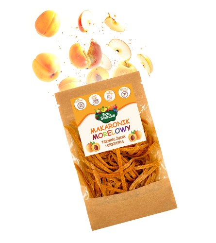 Przejdź do produktu Makarony morelowe 35g gotowe do jedzenia