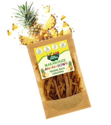 Przejdź do produktu Makarony ananasowe 36g gotowe do jedzenia naturalne źródło Magnezu