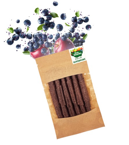 Przejdź do produktu Rollsy borówkowe źródło naturalnych witamin i błonnika 50g