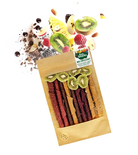 Przejdź do produktu Rollsy MIX 6 smaków z chipsami kiwi 100g