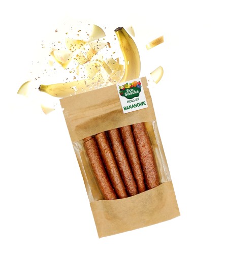 Przejdź do produktu Rollsy bananowe 50g naturalne źródło witamin potasu i magenzu
