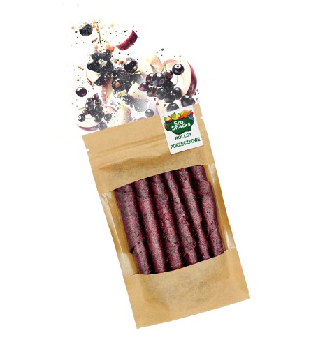Przejdź do produktu Rollsy porzeczkowe 50g naturalne źródło witamin A, B, C i żelaza