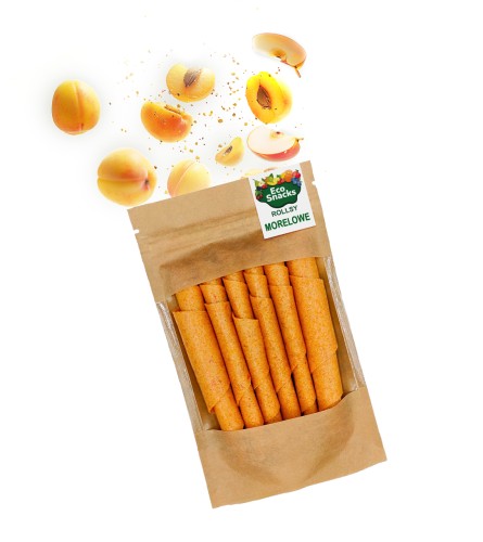 Przejdź do produktu Rollsy morelowe naturalne źródło witamin A, B, C 50g