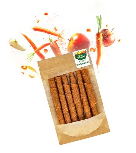 Przejdź do produktu Rollsy marchewkowe naturalne źródło beta-karotenu 50g