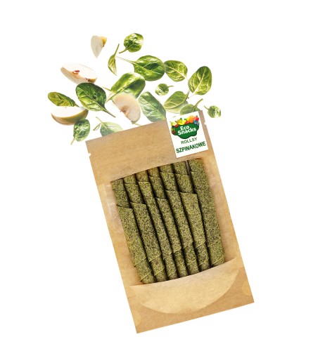 Przejdź do produktu Rollsy szpinakowe naturalne źródło żelaza 50g