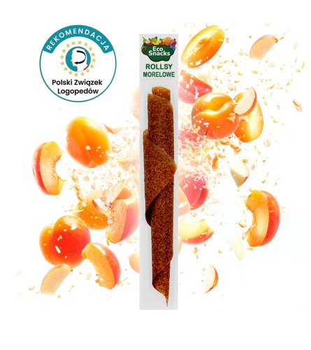 Przejdź do produktu Rollsy morelowe 10g naturalne źródło witamin A, B, C 