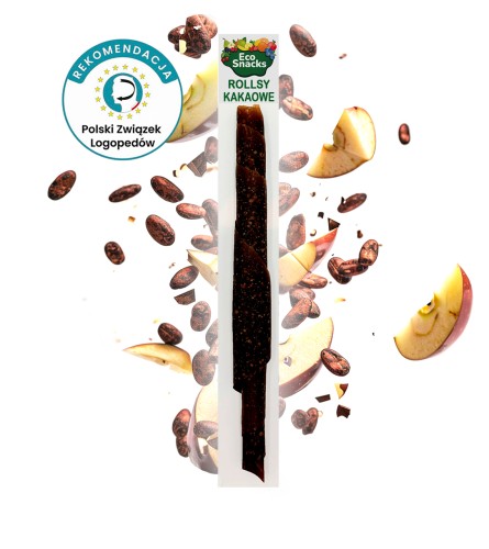 Przejdź do produktu Rollsy kakaowe naturalne źródło witamin E, B 10g